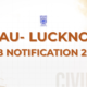 BBAU- LUCKNOW JOB NOTIFICATION 2025!!!