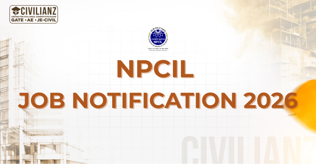 NPCIL JOB NOTIFICATION 2026!!!