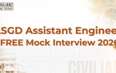 LSGD Assistant Engineer FREE Mock Interview 2026 | Expert Panel Guidance by Civilianz