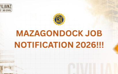 MAZAGONDOCK JOB NOTIFICATION 2026!!!