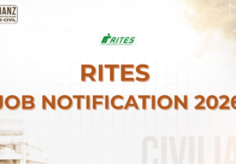 RITES JOB NOTIFICATION 2026!!!