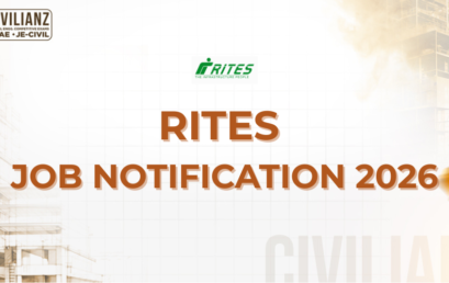 RITES JOB NOTIFICATION 2026!!!