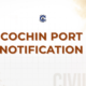 COCHIN PORT JOB NOTIFICATION 2026