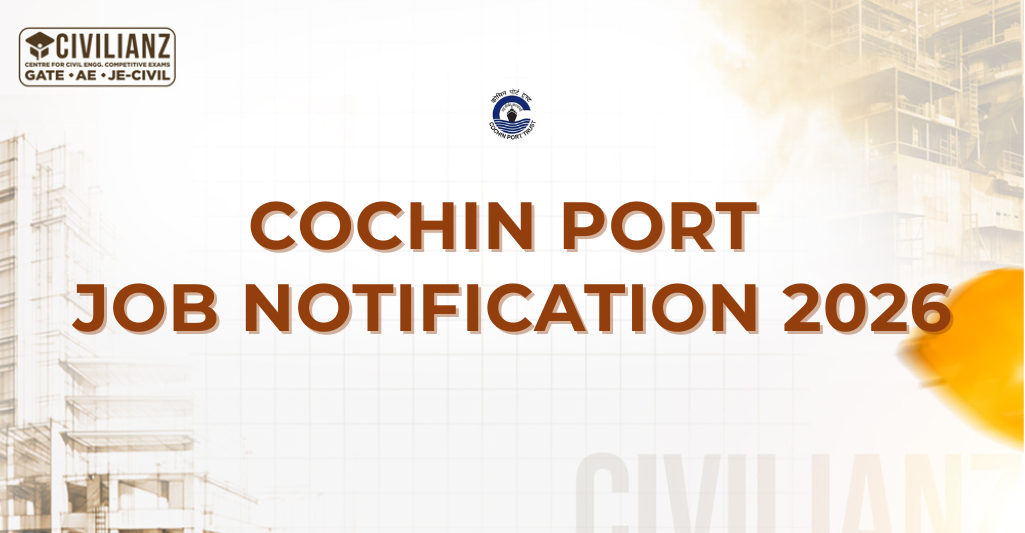 COCHIN PORT JOB NOTIFICATION 2026!!!
