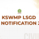 KSWMP LSGD JOB NOTIFICATION 2026!!!