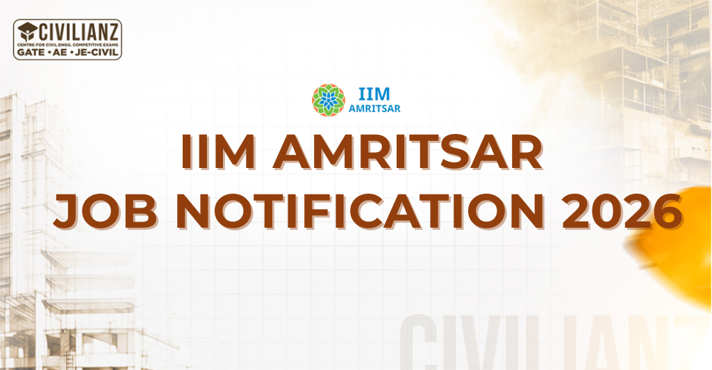 IIM AMRITSAR JOB NOTIFICATION 2026!!!