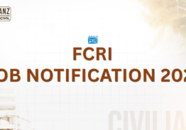 FCRI JOB NOTIFICATION 2026!!!