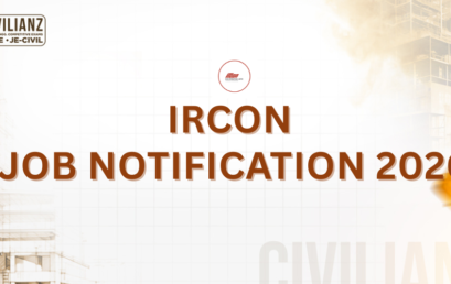 IRCON JOB NOTIFICATION 2026!!!