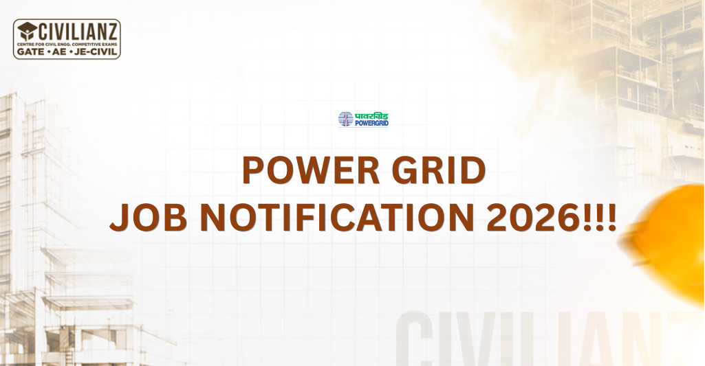 POWER GRID JOB NOTIFICATION 2026!!!