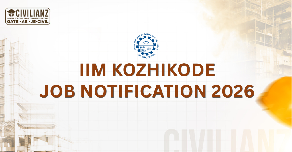 IIM KOZHIKODE JOB NOTIFICATION 2026!!!