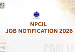 NPCIL JOB NOTIFICATION 2026!!!