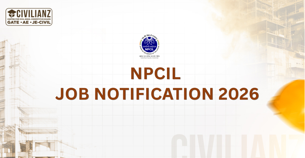 NPCIL JOB NOTIFICATION 2026!!!