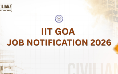 IIT GOA JOB NOTIFICATION 2026!!!