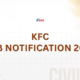KFC JOB NOTIFICATION 2026