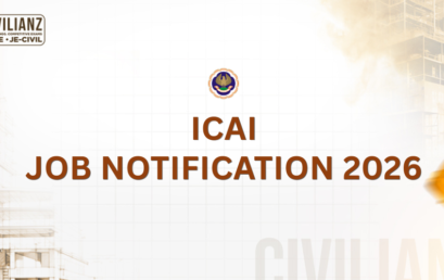 ICAI JOB NOTIFICATION 2026!!!