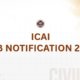 ICAI Job notification 2026