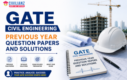 GATE CIVIL ENGINEERING PREVIOUS YEAR QUESTIONS WITH SOLUTIONS