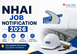 NHAI JOB NOTIFICATION 2026!!!
