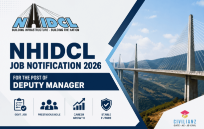 NHIDCL JOB NOTIFICATION 2026!!!