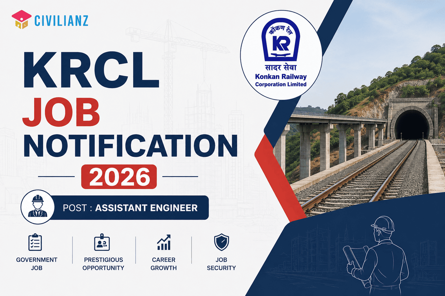 KRCL JOB NOTIFICATION 2026!!!