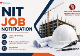 NIT SIKKIM JOB NOTIFICATION 2026 !!!!