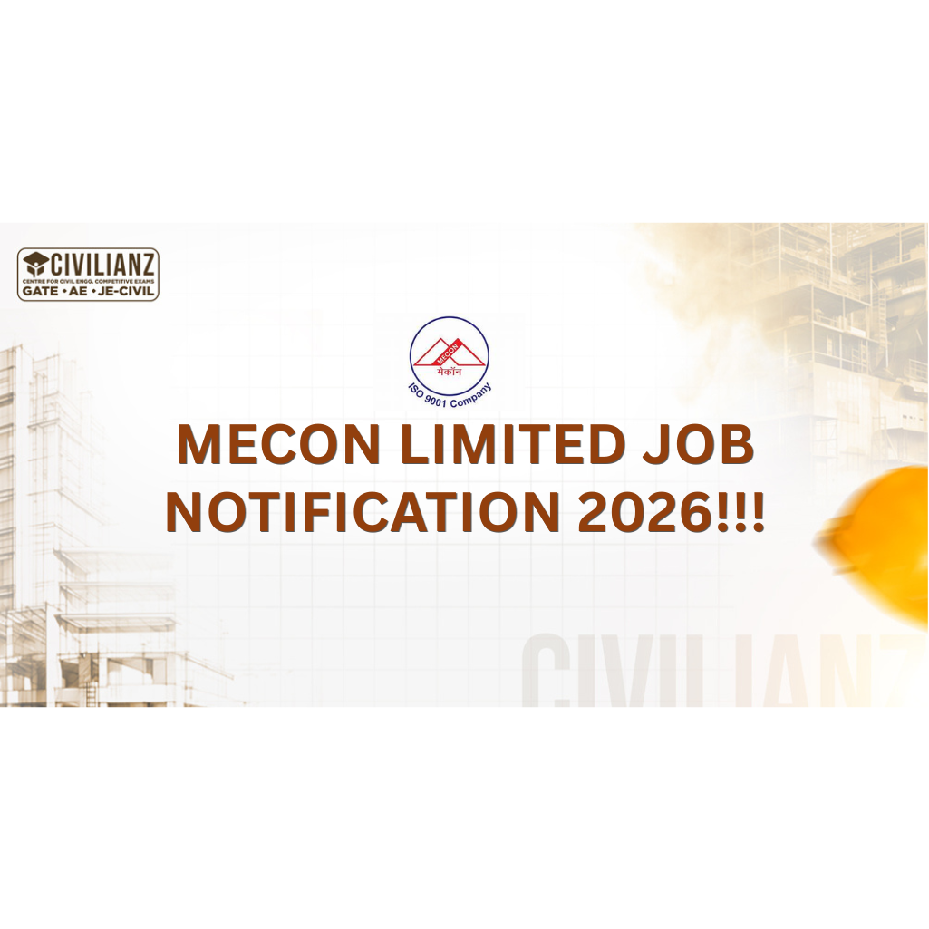 MECON LIMITED JOB NOTIFICATION 2026!!!