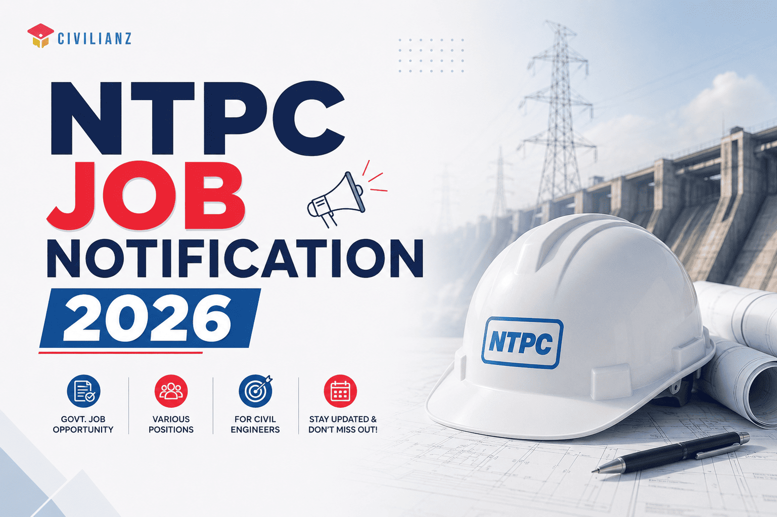 NTPC JOB NOTIFICATION 2026!!!