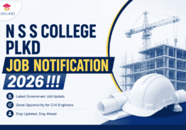 N S S COLLEGE PLKD  JOB NOTIFICATION 2026!!!