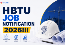 HBTU JOB NOTIFICATION  2026!!!