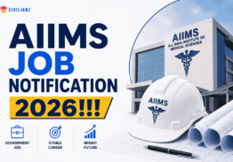 AIIMS JOB NOTIFICATION  2026!!!
