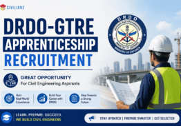 DRDO-GTRE APPRENTICESHIP RECRUITMENT 2026!!!