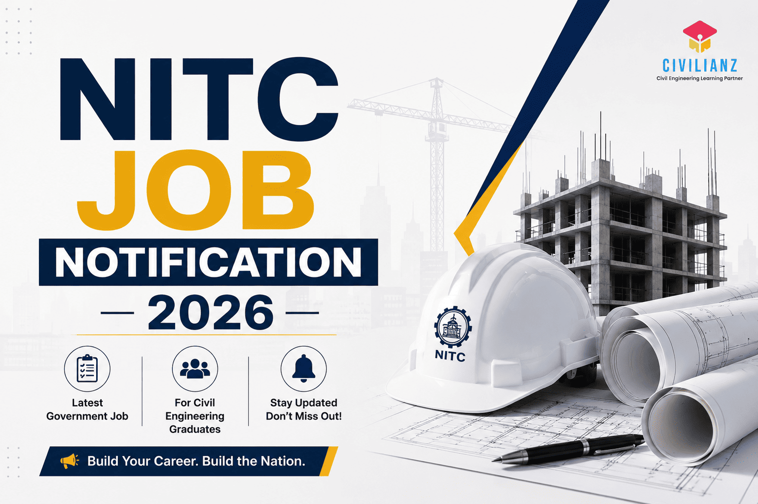 NITC JOB NOTIFICATION 2026!!!