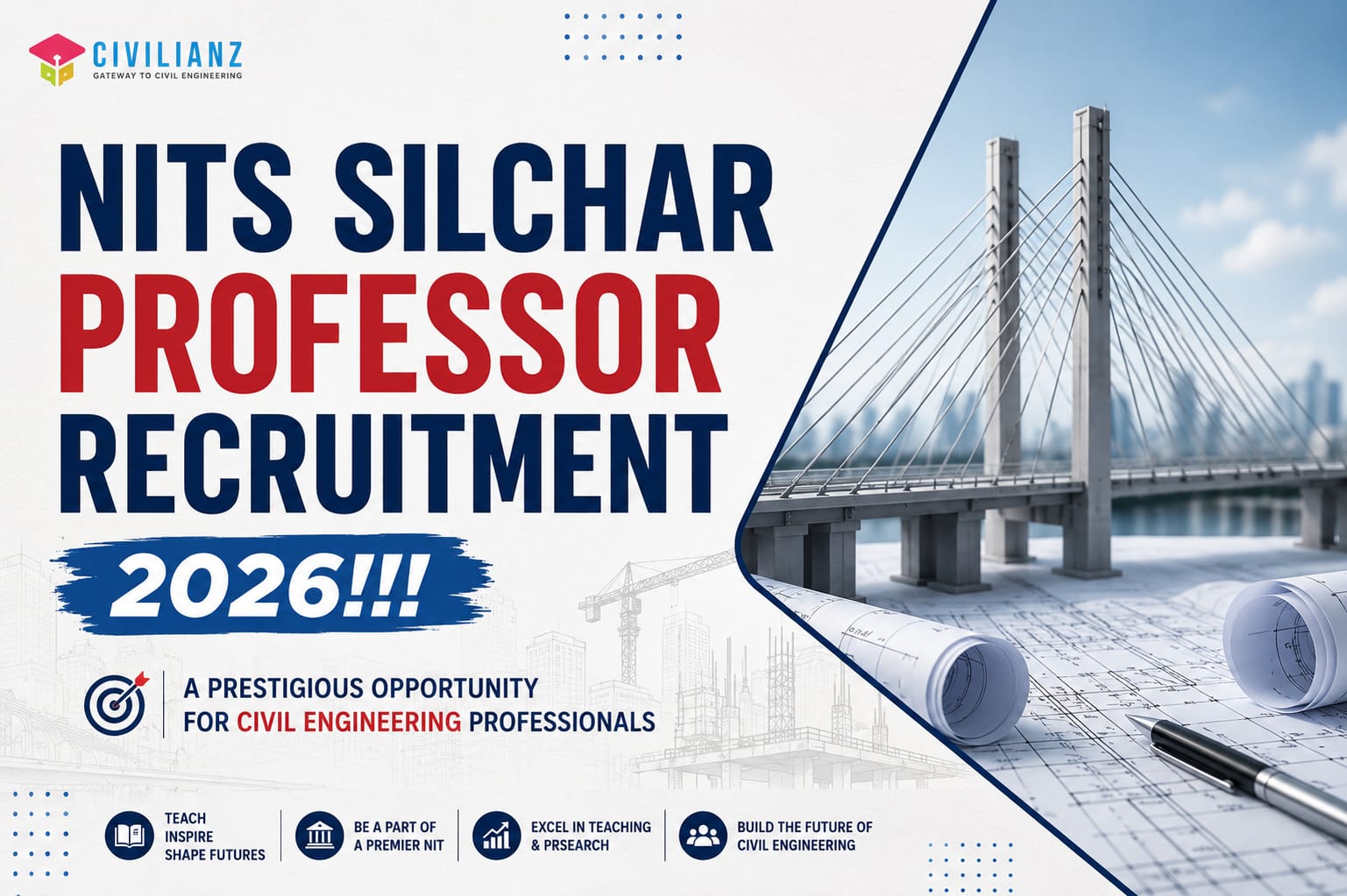NIT SILCHAR PROFESSOR RECRUITMENT 2026!!!