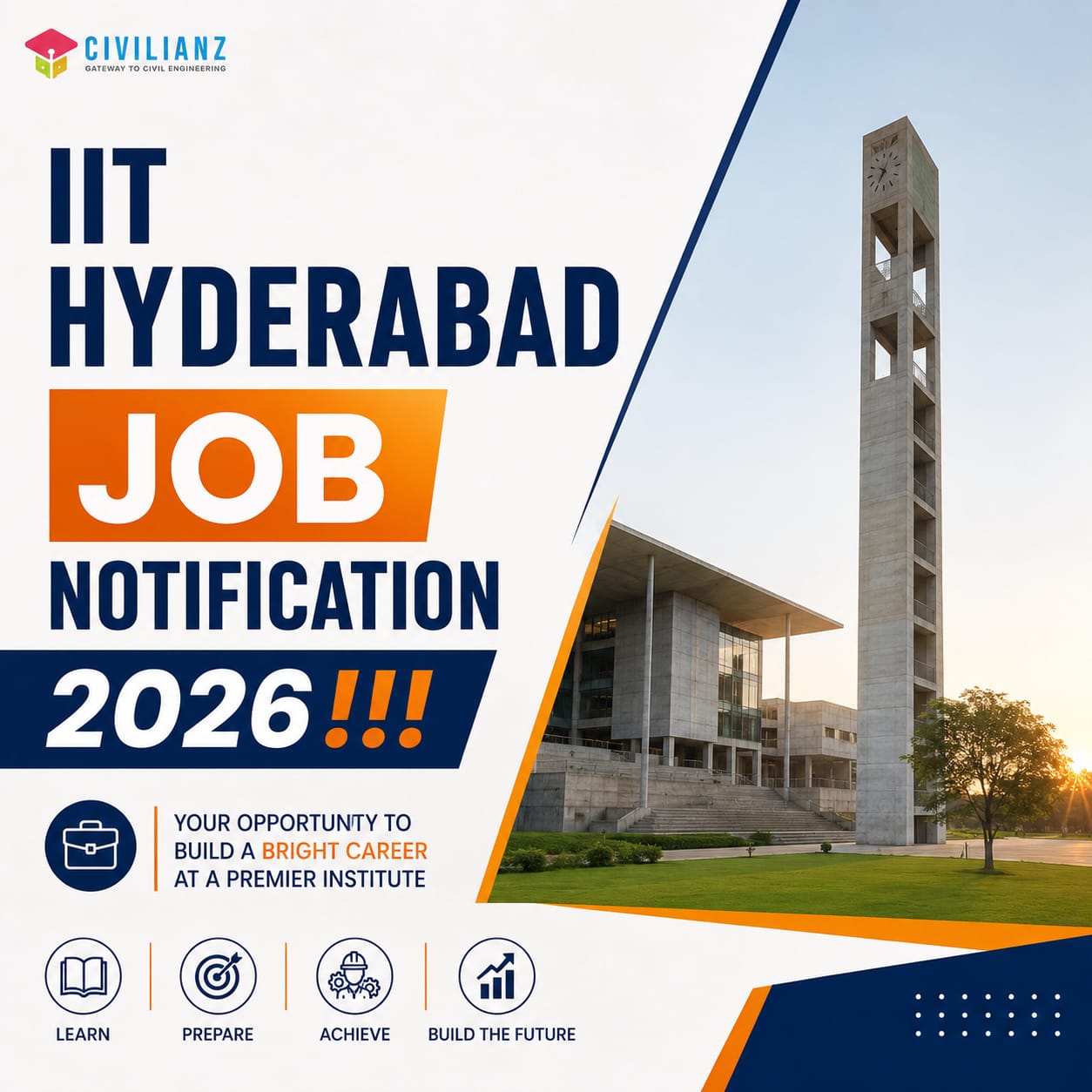 IIT HYDERABAD JOB NOTIFICATION 2026!!!