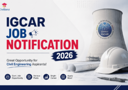 IGCAR JOB NOTIFICATION 2026!!!