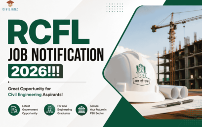 RCFL JOB NOTIFICATION 2026!!!