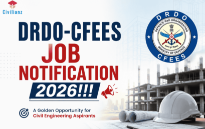 DRDO-CFEES JOB NOTIFICATION 2026!!!