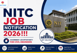 NITC JOB NOTIFICATION 2026!!!