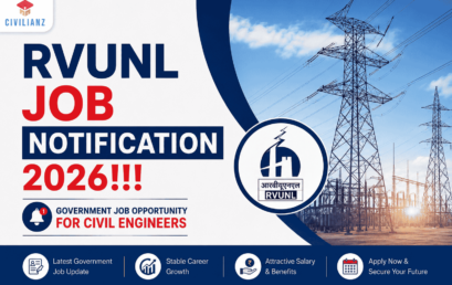 RVUNL JOB NOTIFICATION 2026!!!