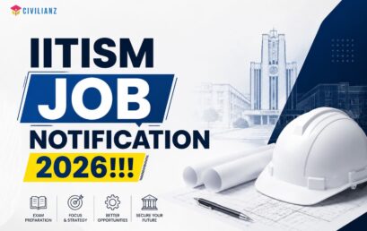 IITISM JOB NOTIFICATION 2026!!!
