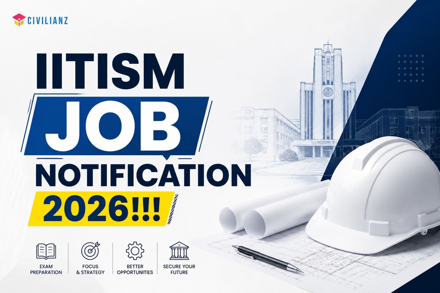 IITISM JOB NOTIFICATION 2026!!!