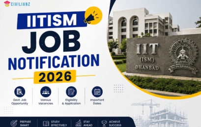 IITISM JOB NOTIFICATION 2026 !!!