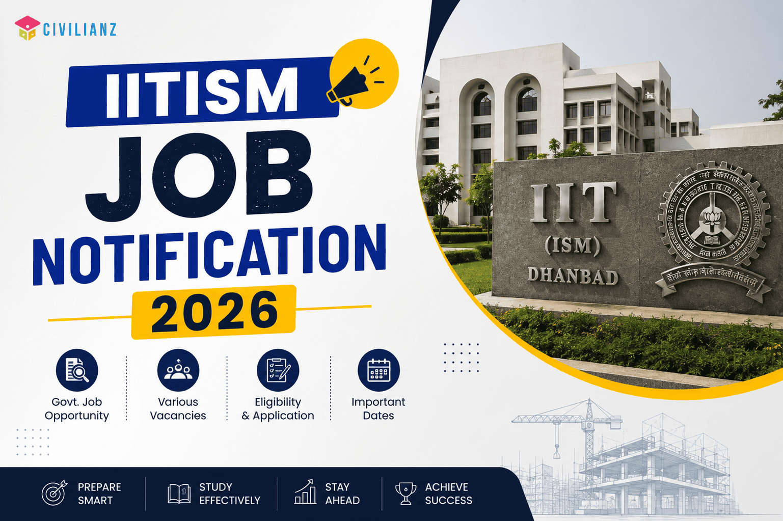 IITISM JOB NOTIFICATION 2026 !!!