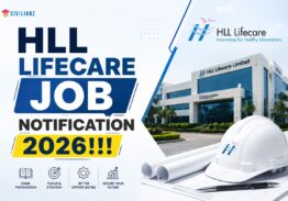 HLL LIFECARE JOB NOTIFICATION 2026!!!