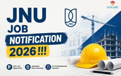 JNU JOB NOTIFICATION 2026!!!