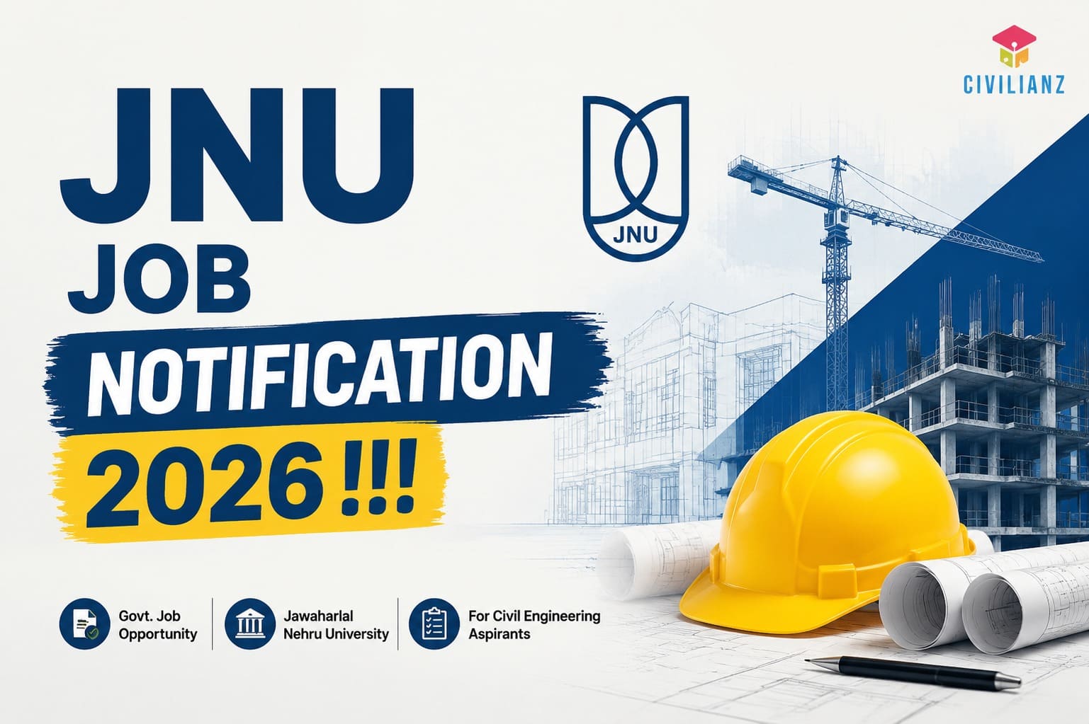 JNU JOB NOTIFICATION 2026!!! JNU JOB NOTIFICATION 2026!!!