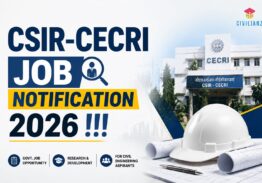 CSIR-CECRI JOB NOTIFICATION 2026!!!