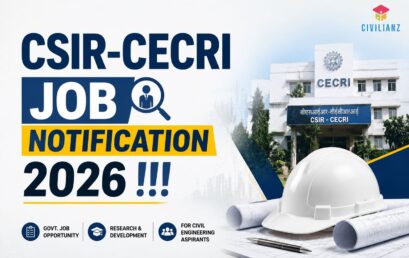 CSIR-CECRI JOB NOTIFICATION 2026!!!