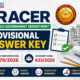 LSGD DEPT - TRACER PROVISIONAL ANSWERKEY