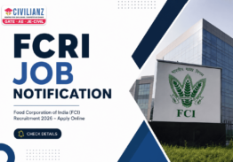FCRI JOB NOTIFICATION 2026